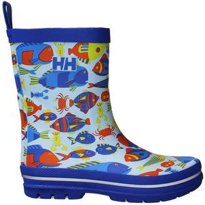 Helly Hansen JR Splash Print Blauw Kinderlaarzen