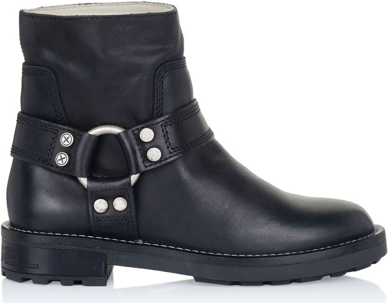 Diesel - Veterlaarzen - Zwart - Leer