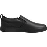 Sneakers - Zwart - Leren Low Top Slip On