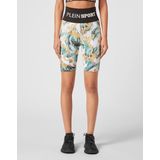 Plein Sport, Dames, Korte broeken, Veelkleurig, Maat: XS Poliester,