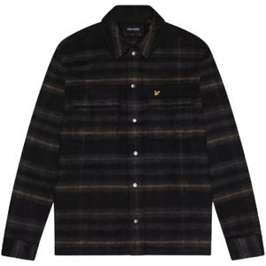 Lyle & Scott - Overshirtjack - Gitzwart - Regular Fit