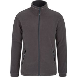 Mountain Warehouse Heren Bernard Winddicht Fleece Jas (Donkergrijs)