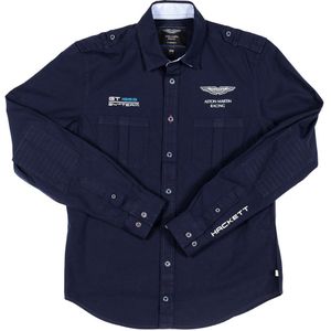 Jongenshemd met lange mouwen en reverskraag HK300995