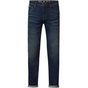Petrol Industries - Heren Seaham VTG Slim Fit Jeans - Blauw