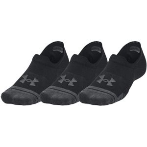 Under Armour Volwassen uniseks Ultra-Lage Trainingssokken (Set van 3) (Zwart)