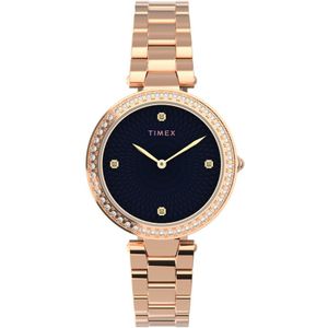 Timex  Dames Horloge RosÃ©kleurig TW2V24600