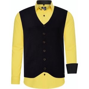 Shirt met vest set van 2