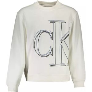 Calvin Klein - Sweatshirt - Wit - Katoen