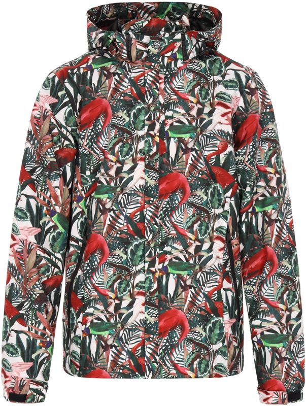 Mo - Jas - Heren - Flora- en Faunapatroon - Lichtgewicht - Met Capuchon