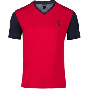 Billionaire - T-Shirt V-Neck Double B - Veelkleurig - Katoen