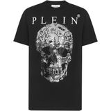 Philipp Plein, Heren, Tops, Zwart, Maat: 2XL Katoen,