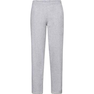 Fruit of the Loom Uniseks Classic Heather Open Hem Joggingbroek voor Volwassenen (Heide Grijs)