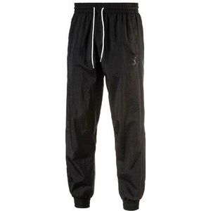 Puma - Colorblock Woven Pants - Joggingbroek - Zwart