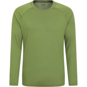 Mountain Warehouse Effen Quick Dry Active Top Heren (Groen)