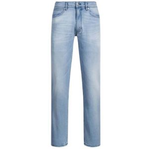 Heren Hugo 708 Slim-Fit Jeans in Turquoise
