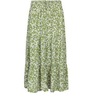 Mountain Warehouse Dames/Dames Palermo tierende midirok (Groen)