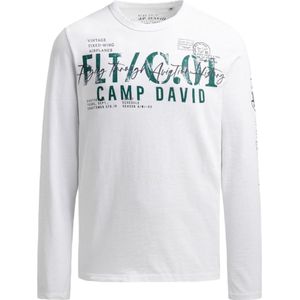 Camp David - Langarm T-shirt - Heren - Regular Fit