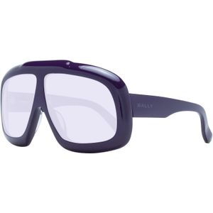 Bally - BY0112 - Zonnebril - Paars - Pilootstijl - 100% UVA & UVB Bescherming