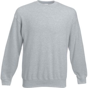 Fruit Of The Loom Unisex Premium 70/30 set-in sweater (Heather Grijs)