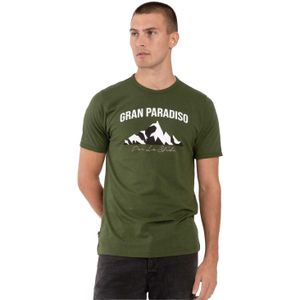 Luke 1977 Heren Arandano Bedrukt T-Shirt (Groen)