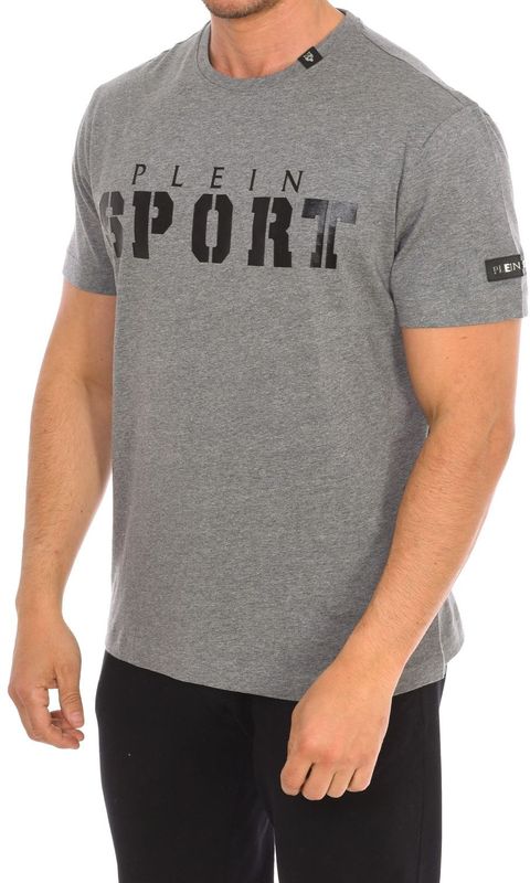 Plein Sport - TIPS400 - T-shirt - Katoen - Heren - Korte Mouwen