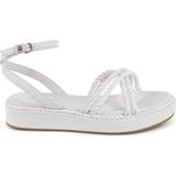 Touwdetails Platform Sandalen