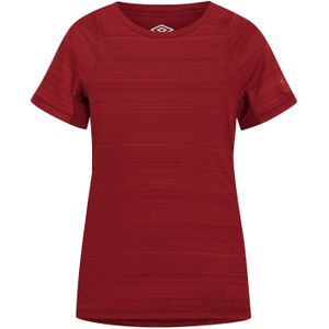 Umbro Dames/Dames Pro Marl Polyester Training T-shirt (Zongedroogde tomaat)