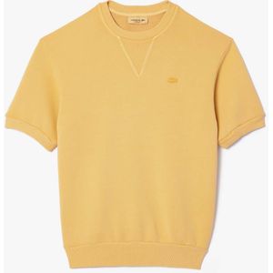 Lacoste - Natural Dyed Fleece - T-shirt - Oranje