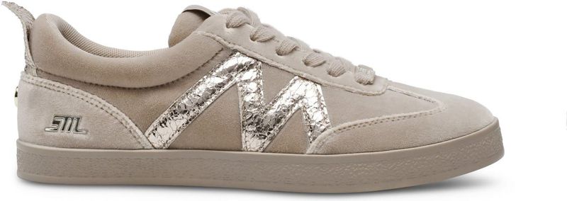 STEVE MADDEN Sneakers laag 'Degree'  sand / goud