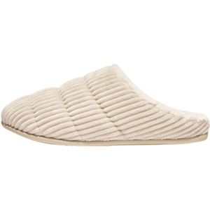 FitFlop Dames/Dames Chrissie Corduroy Slippers met Fleece Voering (Ivoor)