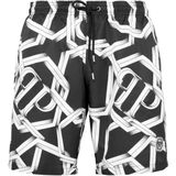 Philipp Plein - Jogging Shorts PP Chains - Zwart - Polyester