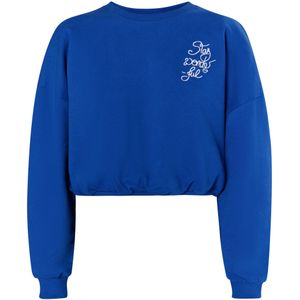 MYMO - Keepsudry - Sweatshirt - Royal Blue - Lange Mouw