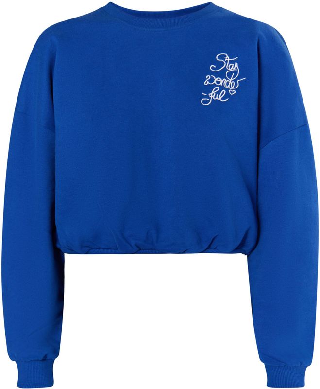 MYMO - Keepsudry - Sweatshirt - Royal Blue - Lange Mouw