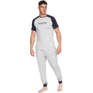 Duck and Cover Heren Vianney Pyjama Set (Grijze Mergel)