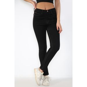 Dames - Magic Shaping High Waisted Skinny Jeans - Zwart