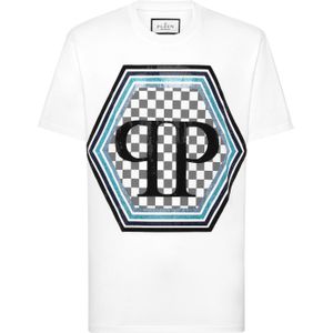 T-Shirt Ronde Hals Hexagon