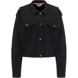 Mymo - Zweetjasje - Zwart - Dames - Oversized - Korte Snit