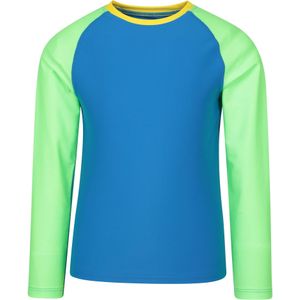 Mountain Warehouse Rash Top met lange mouwen voor kinderen/Kinderen (Kobalt)