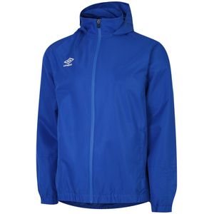 Umbro Waterdichte Trainingsjas voor Kinderen/Kinderen (Koningsblauw/Wit)