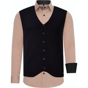 Shirt met vest set van 2