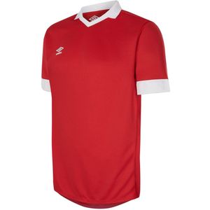 Umbro Heren Tempest Jersey (Vermiljoen/Wit)