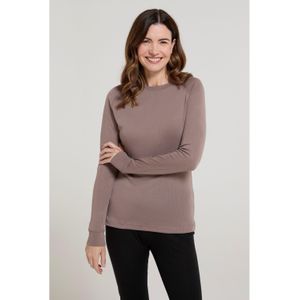 Mountain Warehouse Dames/Dames Talus Top met lange mouwen (Donker Beige)