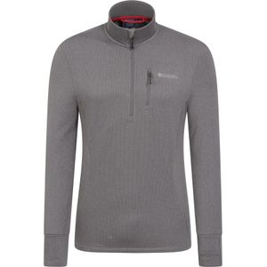 Mountain Warehouse Heren Marathon Fleece Top (Grijs)
