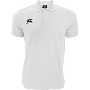 Canterbury Heren Waimak korte mouw Pique Polo Shirt (Wit)