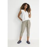 Cream - CR Liselin - Blouse - Wolwit - Mouwloos