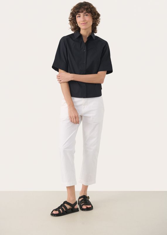 Korte mouwen shirt Baggy fit Blac