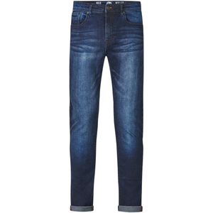 Petrol Industries - Heren Nash Narrow Fit Jeans  - Blauw