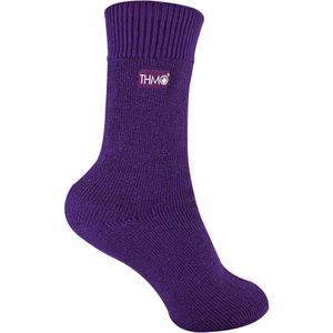 THMO - Thermisch gevoerde kindersokken voor de winter - Paars