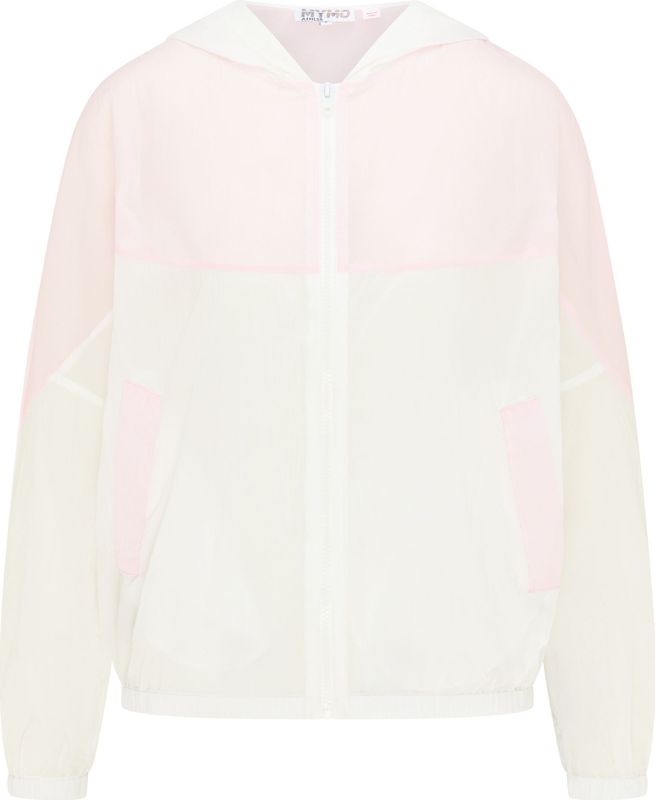 Mymo - Windbreaker - Wit Roze - Dames - Lichtgewicht Jack
