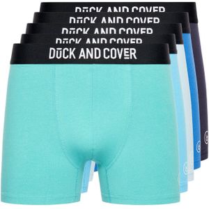Duck and Cover Heren Chiller Boxershorts (Set van 5) (Veelkleurig)